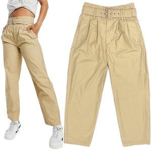 Levi’s Tailored High Loose Tapered Pants in Soft Structure Incense Brown HEMMED